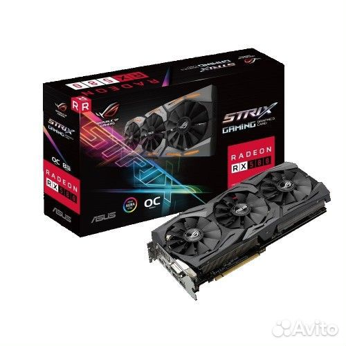 Видеокарты RX 580 8GB. PowerColor, Asus, Sapphire