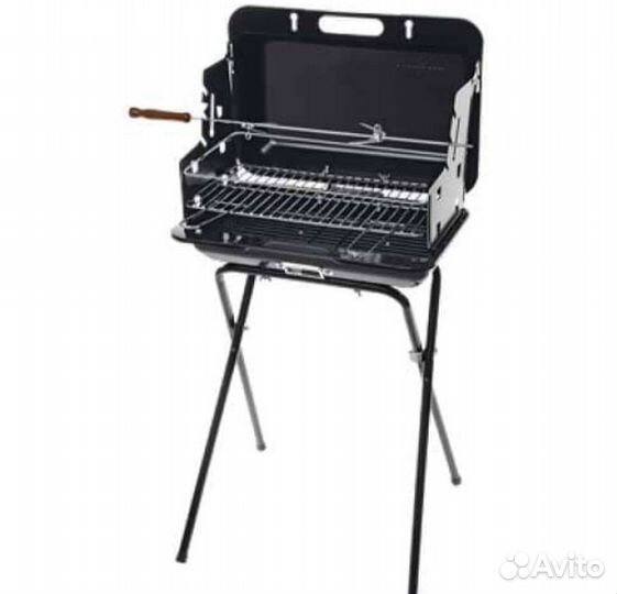 Барбекю-гриль-чемодан угольный Forester. Новый