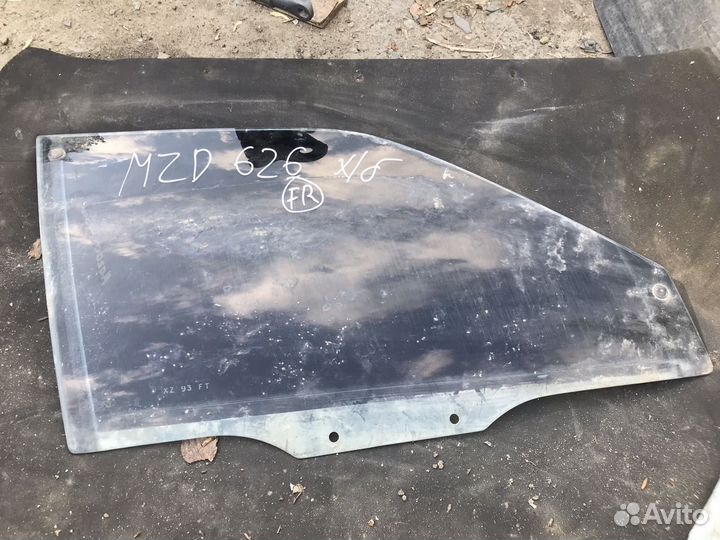 Стекло двери передней правой Mazda 626 (GD) 1987-1