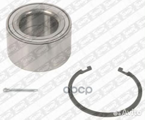 Подшипник ступицы колеса, комплект R16862 NTN-SNR