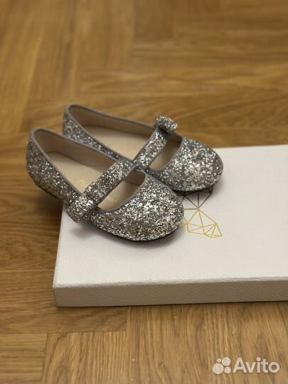 Туфли age of innocence 27 размер серебряные