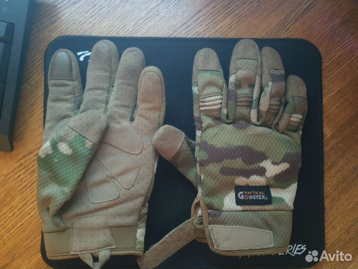 Тактические перчатки мультикам Gongtex