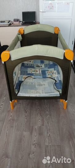 Детская кровать манеж с матрасом
