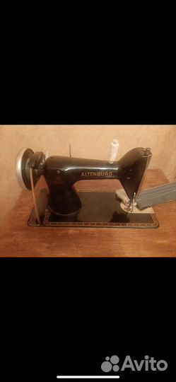 Швейная машина altenburg, ножная