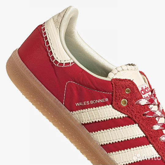 Adidas X samba wales bonner RED white