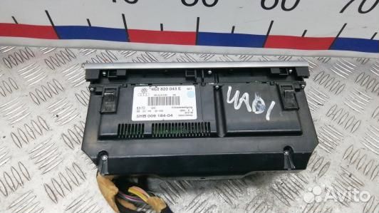 Блок управления печки и климат-контроля audi Q7 (U