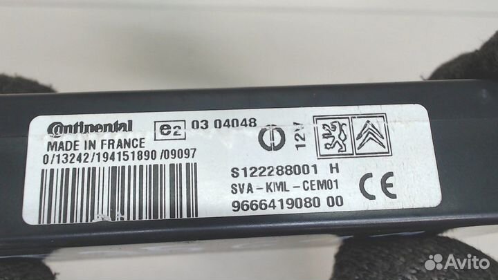 Блок управления Bluetooth Peugeot 207, 2009