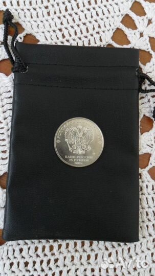 Монета 25руб чм 2018г. Забивака