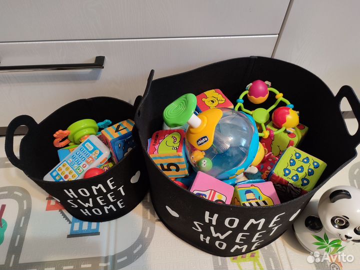 Корзины для игрушек новые