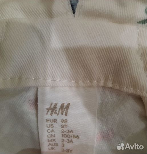 Комбинезон H&M для девочки, 98 размер