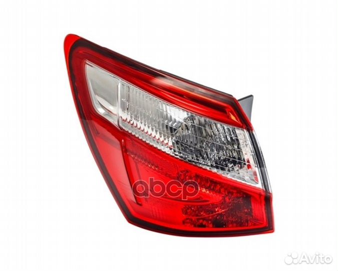 Фонарь левый Nissan Qashqai 10 21519L3LUE Depo