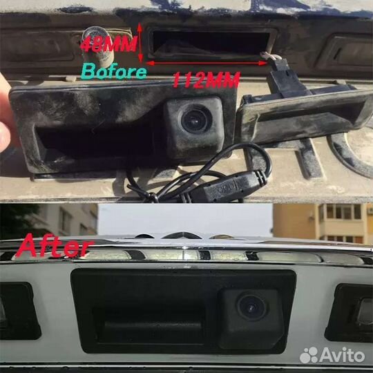 Камера заднего вида с ручкой багажника VW Audi