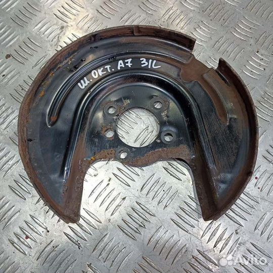 Защита тормозных дисков задняя левая Skoda Octavia