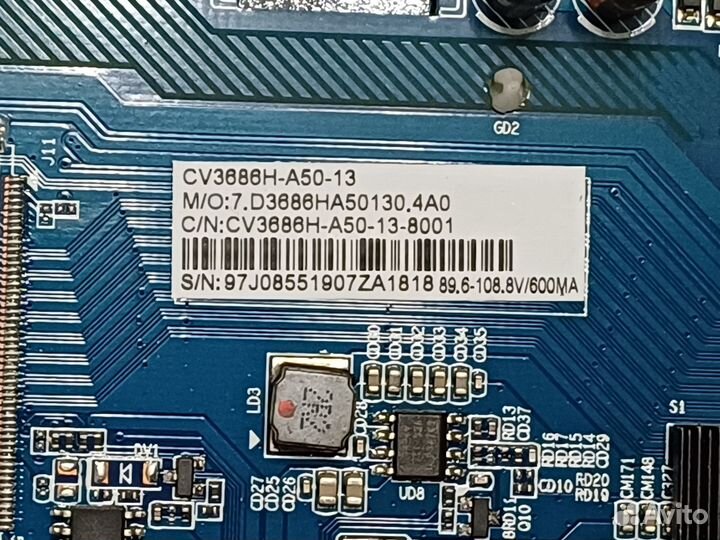 Main-плата CV3686H-A50 для тв Dexp U50E7000Q