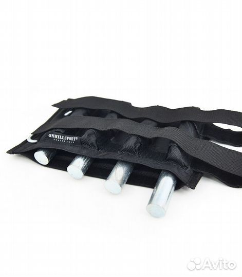 Утяжелители для рук и ног 10 кг cross черные (рег)