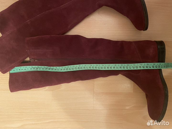 Ботфорты замшевые Ralf Ringer 38