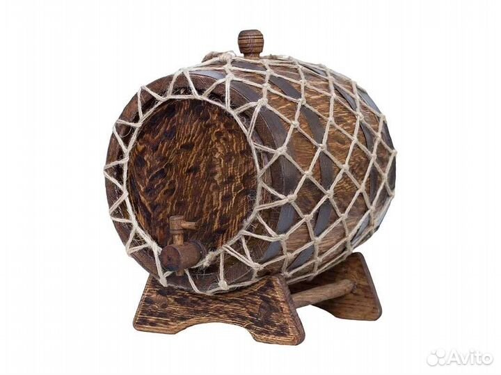 Дубовая бочка, объем 10 литров