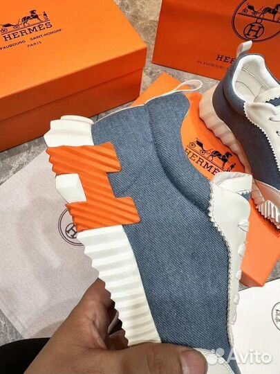 Кроссовки Hermes (39-45) для спортивных мужчин