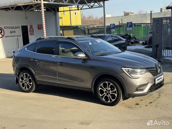 Renault Arkana 1.3 CVT, 2019, битый, 135 000 км