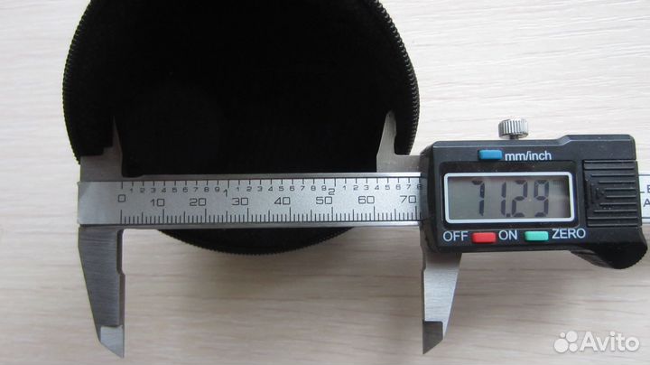 Чехол круглый чёрный на молнии