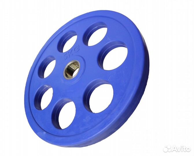 Диск для штанги, блин для грифа, диски 5кг