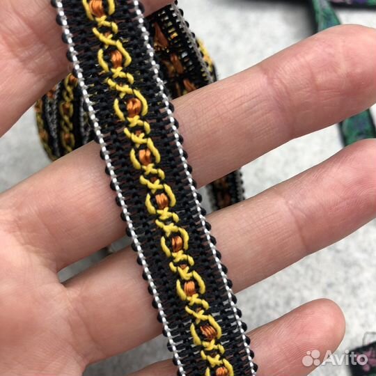 Тесьма советская из хлопка и вискозы