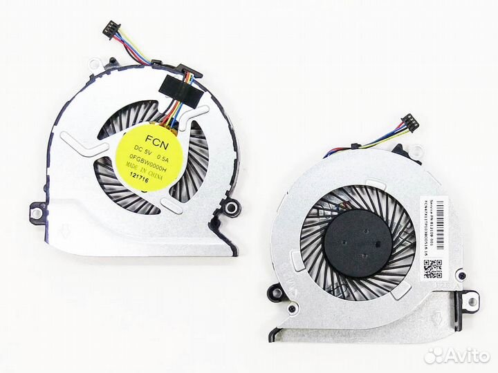 Вентилятор кулер HP pavilion 15-AB, 15-AN, 17-G
