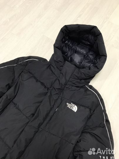 Пуховик длинный the north face оригинал