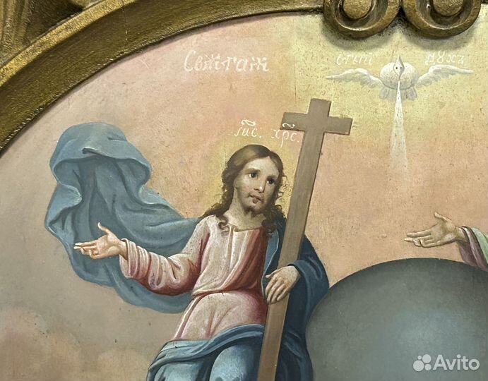 Храмовая Икона Новозаветная Троица (Отечество)