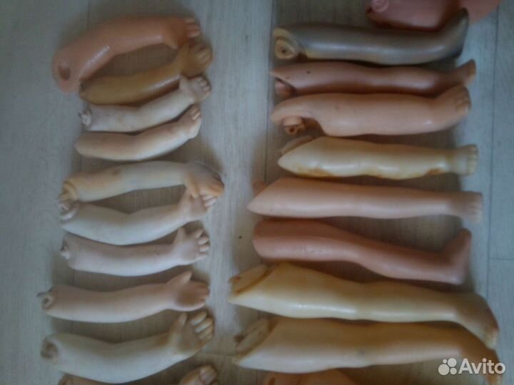 Запчасти для кукол СССР часть 9