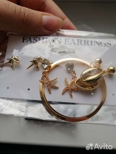 Новые наборы серёжек