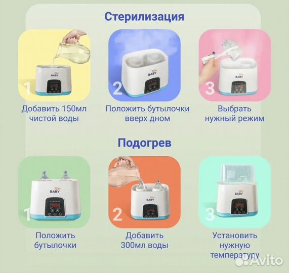 Стерилизатор для бутылочек