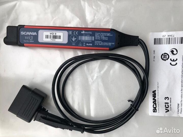 Сканер Scania VCI 3