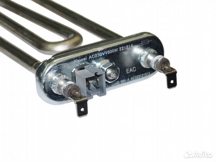 Тэн стиральной машины LG 1600W, длина 180мм, с дат