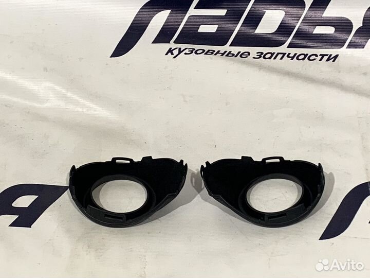 Рамка птф Ford Focus 3(11) левая черная