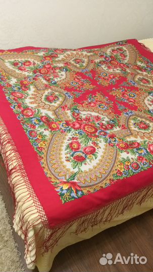 Павловопосадская шаль, с биркой