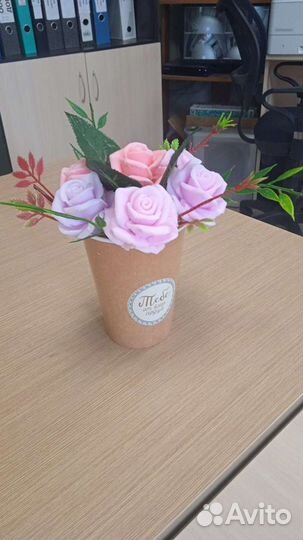 Букет из мыла