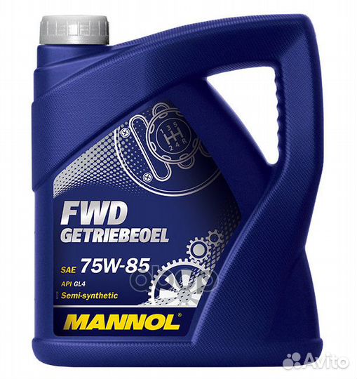 Mannol FWD GL-4 75W85 Масло трансмиссионное (4L)