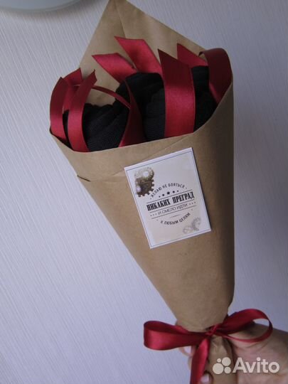 Подарки мужчинам. Букеты из носков