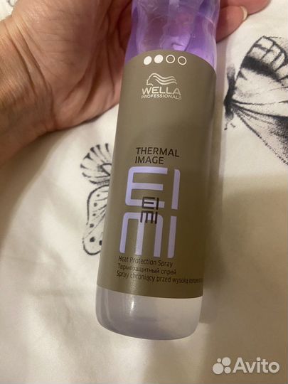 Термозащитный спрей Wella для зеркального блеска