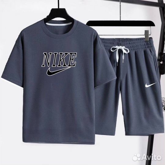 Летний костюм мужской шорты и футболка Nike