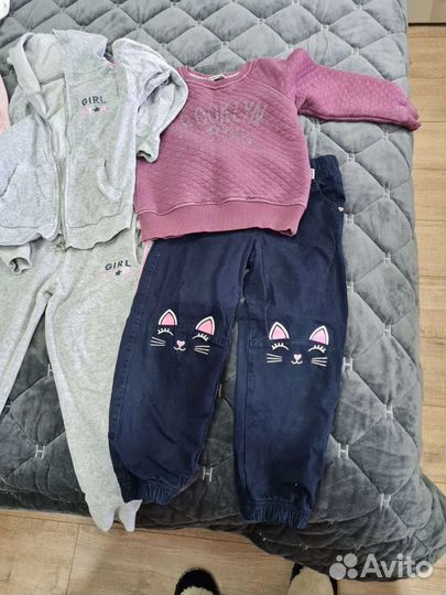 Детские вещи пакетом для девочек 104-110