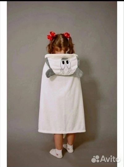 Детское полотенце с капюшоном