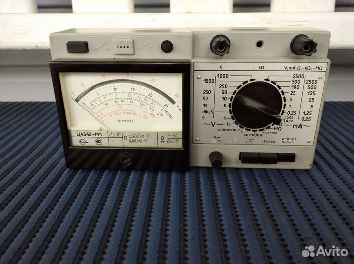Прибор измерительный тестер Ц4342-М1 и пр-5М СССР