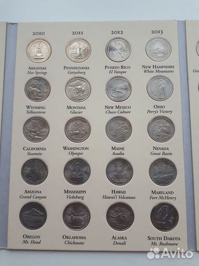 Набор парки США