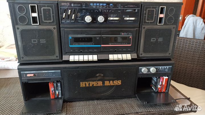 Магнитофон кассетный mercury