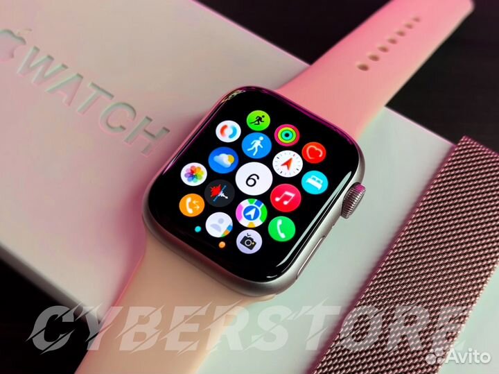 Apple watch Series 9 41mm (с Галереей) Розовые