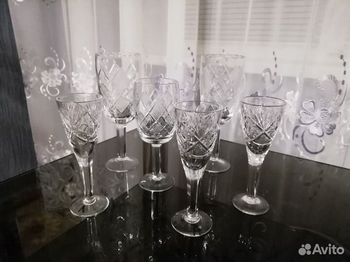 Сборный набор, советский хрусталь