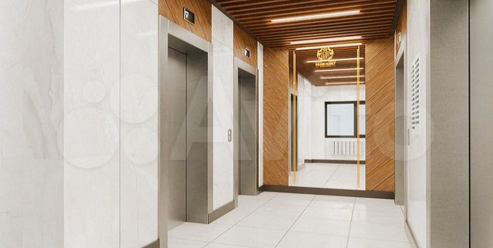 2-к. квартира, 54,3 м², 3/28 эт.