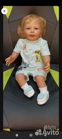 Кукла реборн мальчик 55 см